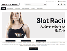 Tablet Screenshot of ht-autorennbahn.de